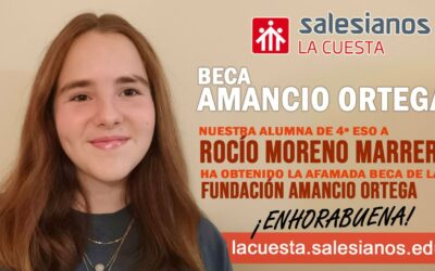 Rocío Moreno, alumna de 4.º de ESO, consigue una beca FAO